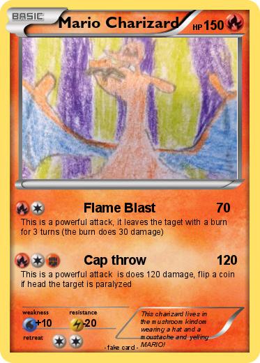 Pokemon Mario Charizard