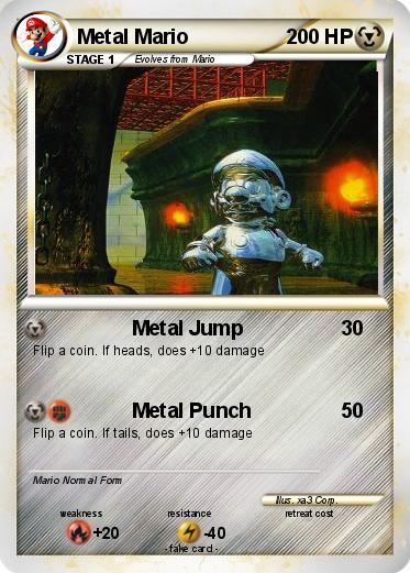 Pokemon Metal Mario