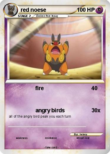 Pokemon red noese