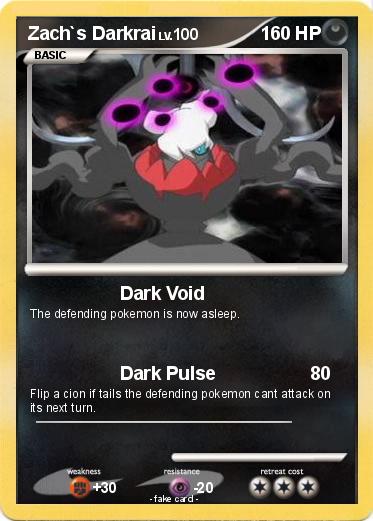Pokemon Zach`s Darkrai