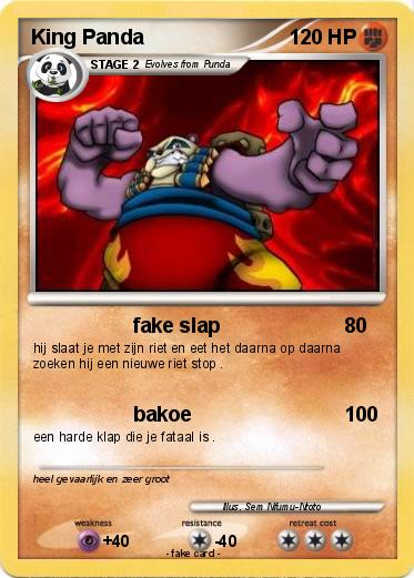 Pokemon King Panda