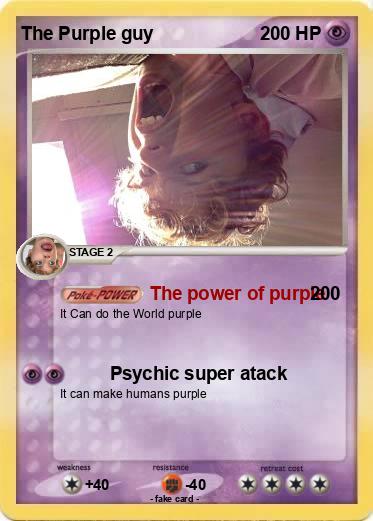 Pokemon The Purple guy