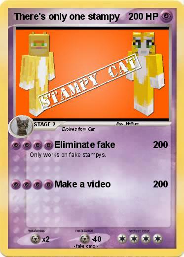 Pokemon There's only one stampy