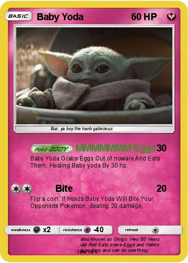 Pokemon Baby Yoda