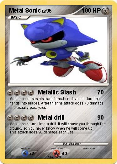 Pokemon Metal Sonic