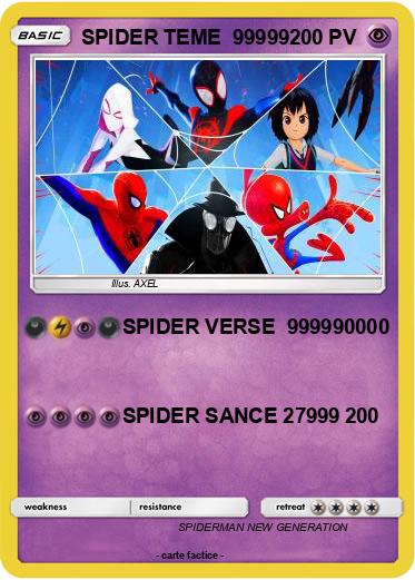 Pokemon SPIDER TEME  99999