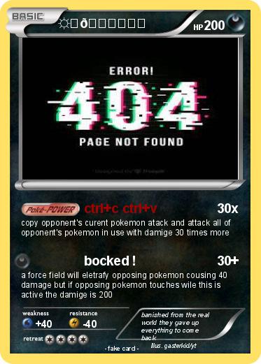 Pokemon ☼︎?︎☠︎