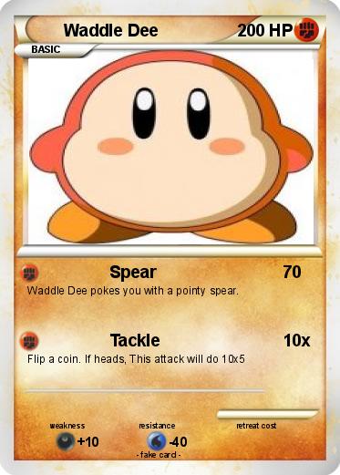 Pokemon Waddle Dee