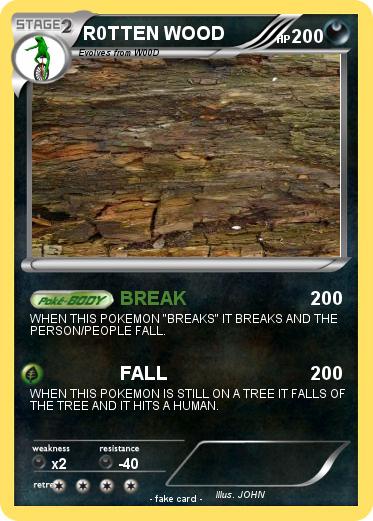Pokemon R0TTEN WOOD