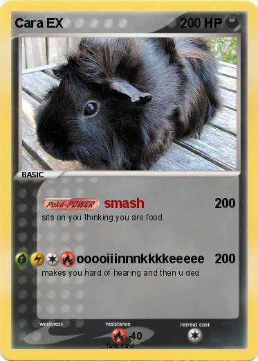 Pokemon Cara EX