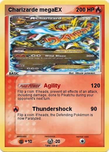 Pokemon Charizarde megaEX