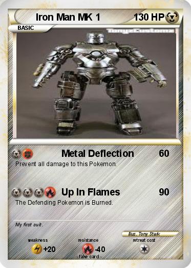 Pokemon Iron Man MK 1