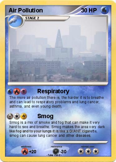 Pokemon Air Pollution