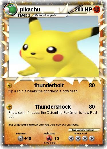 Pokemon pikachu
