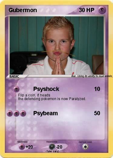 Pokemon Gubermon