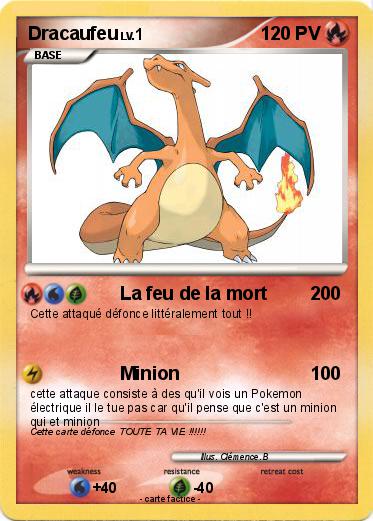 Pokemon Dracaufeu