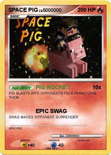 Pokemon SPACE PIG