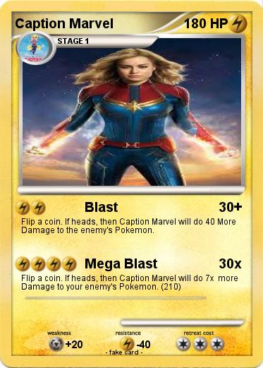 Pokemon Caption Marvel