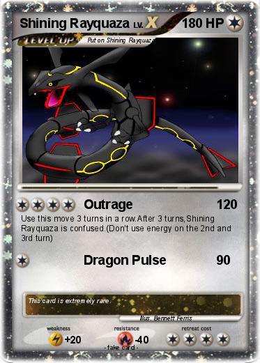 Pokemon Shining Rayquaza