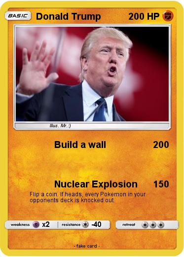 Pokemon Donald Trump