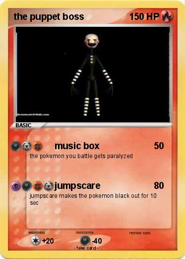 Pokemon the puppet boss