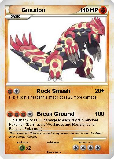 Pokemon Groudon