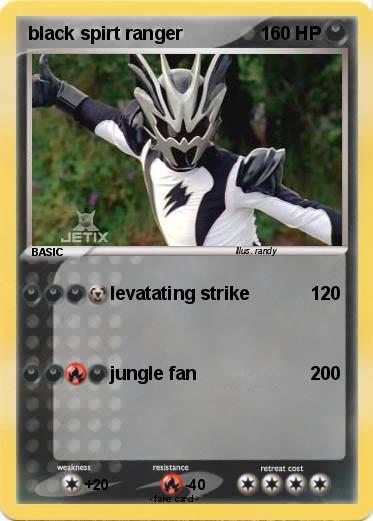 Pokemon black spirt ranger