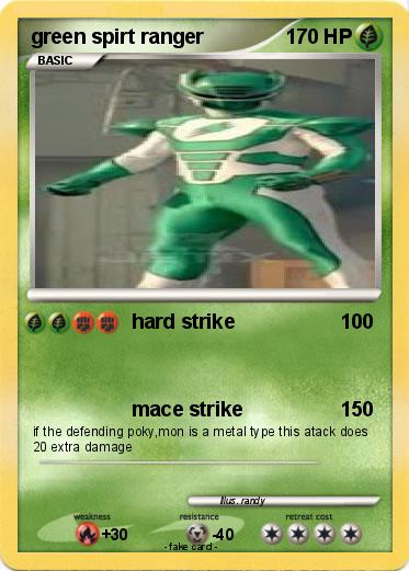 Pokemon green spirt ranger