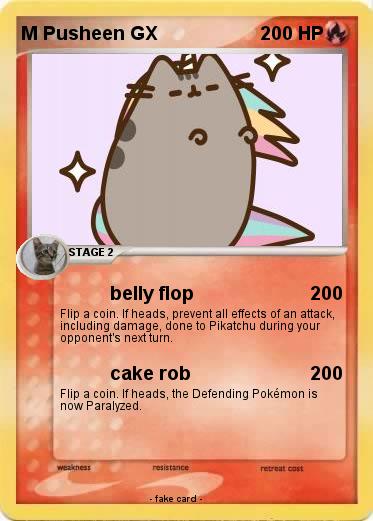 Pokemon M Pusheen GX