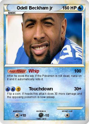 Pokemon Odell Beckham jr