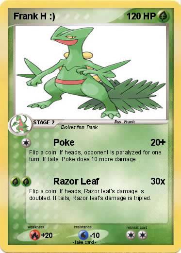 Pokemon Frank H :)