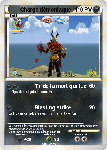 Pokemon Charge démoniaque