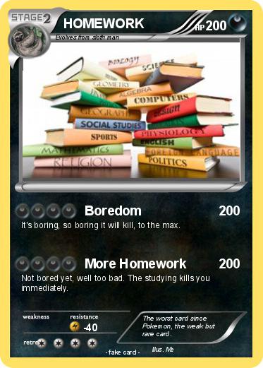 Pokemon HOMEWORK