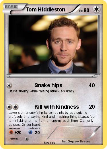 Pokemon Tom Hiddleston