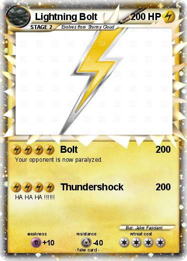 Pokemon Lightning Bolt