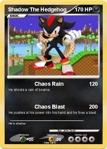 Pokemon Shadow The Hedgehog