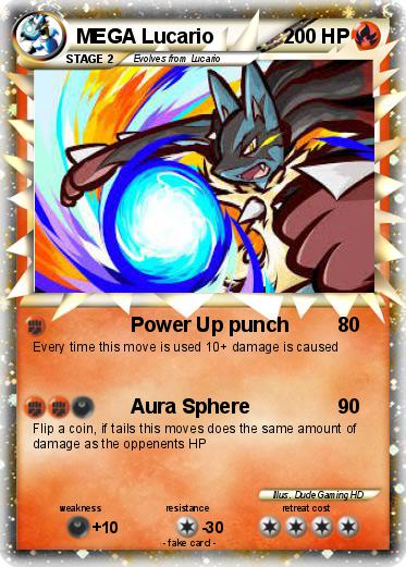Pokemon MEGA Lucario