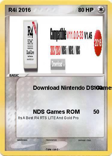 Pokemon R4i 2016