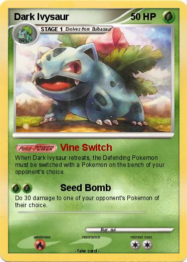 Pokemon Dark Ivysaur