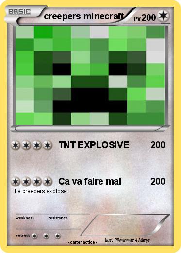 Pokemon creepers minecraft
