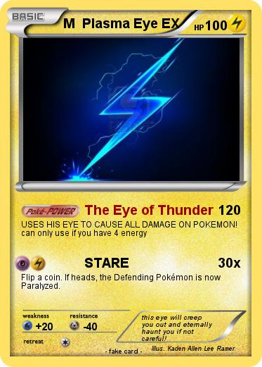 Pokemon M  Plasma Eye EX