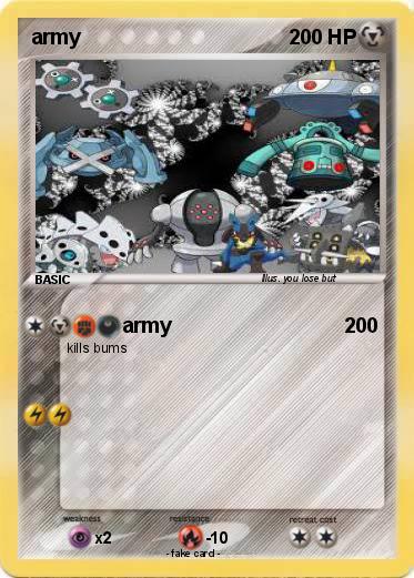 Pokemon army