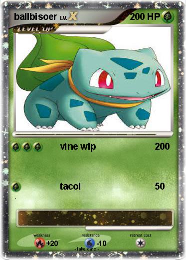 Pokemon ballbisoer