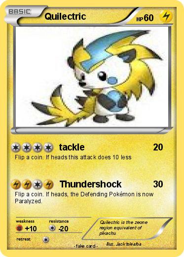 Pokemon Quilectric