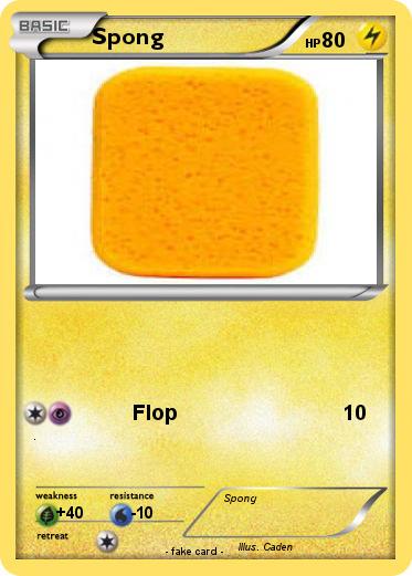 Pokemon Spong
