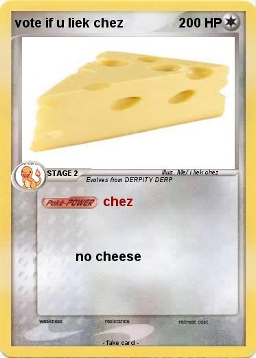 Pokemon vote if u liek chez