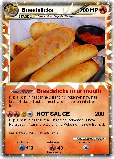 Pokemon Breadsticks