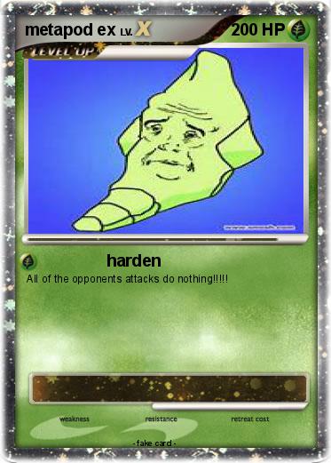 Pokemon metapod ex