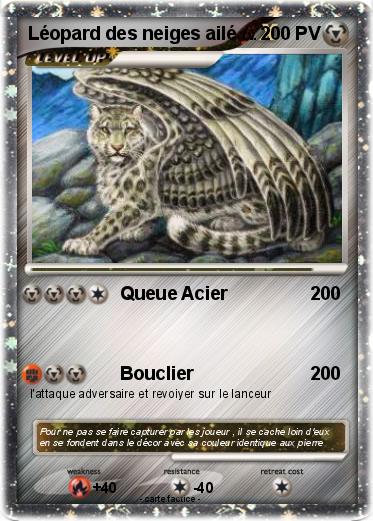 Pokemon Léopard des neiges ailé
