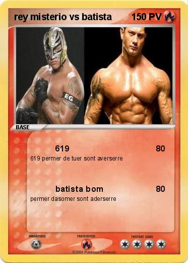 Pokemon rey misterio vs batista